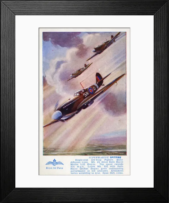 Framed Print : Supermarine Spitfire Framed Print : Supermarine Spitfire