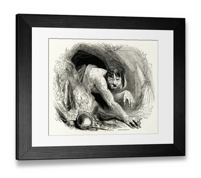 Framed Print : Illustration, The Tempest, by William Shakespeare Framed Print : Illustration, The Tempest, by William Shakespeare