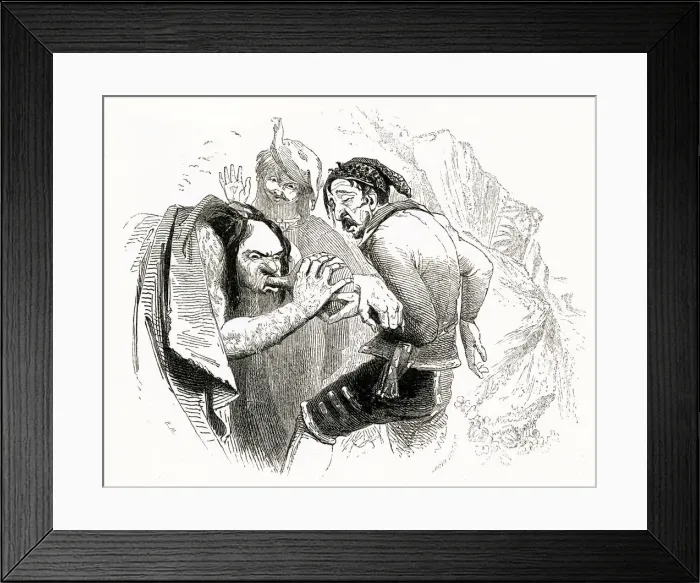 Framed Print : Illustration, The Tempest, by William Shakespeare Framed Print : Illustration, The Tempest, by William Shakespeare