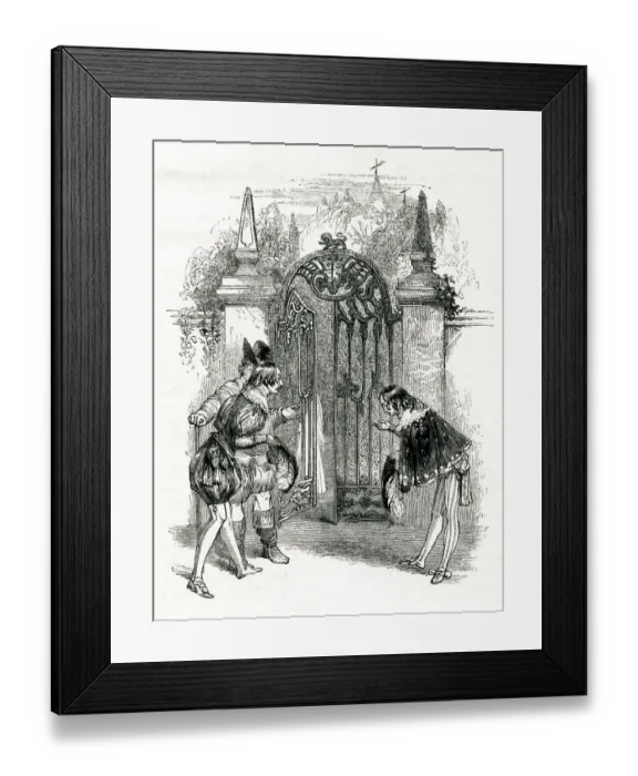 Framed Print : Illustration, Twelfth Night, by William Shakespeare Framed Print : Illustration, Twelfth Night, by William Shakespeare