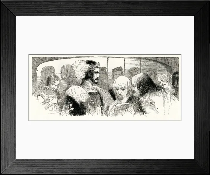 Framed Print : Illustration, Measure for Measure, by William Shakespeare Framed Print : Illustration, Measure for Measure, by William Shakespeare