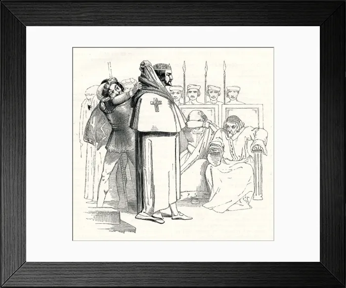 Framed Print : Illustration, Measure for Measure, by William Shakespeare Framed Print : Illustration, Measure for Measure, by William Shakespeare