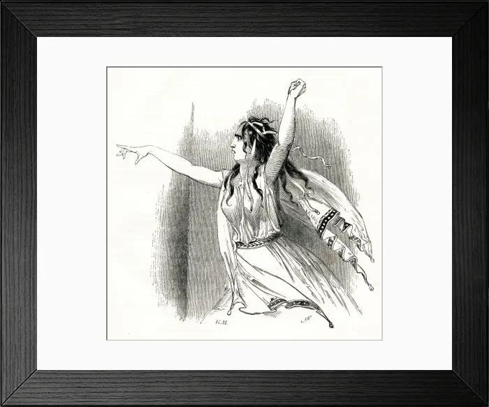 Framed Print : Illustration, Troilus and Cressida, by William Shakespeare Framed Print : Illustration, Troilus and Cressida, by William Shakespeare