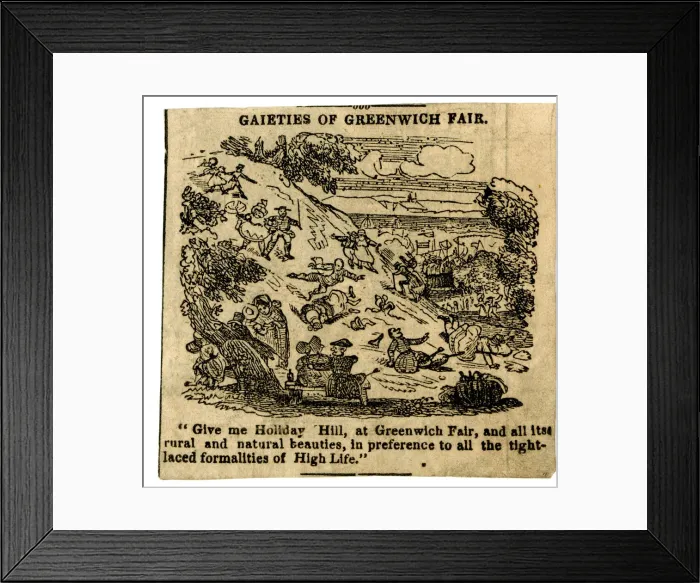 Framed Print : Cartoon, Gaieties of Greenwich Fair Framed Print : Cartoon, Gaieties of Greenwich Fair