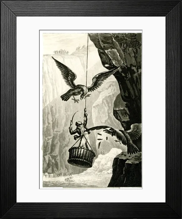 Framed Print : Eagle Egg Hunting - Attempt to rob the Aerie Framed Print : Eagle Egg Hunting - Attempt to rob the Aerie