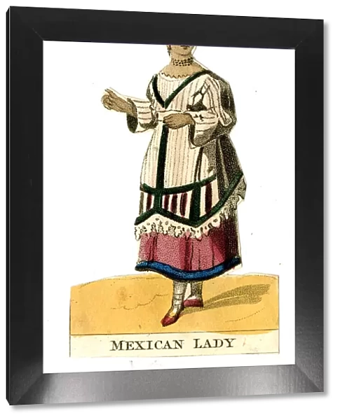 Scrap, Peoples of the World - Mexican Lady
