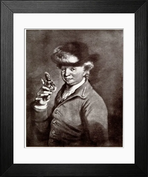 Framed Print : Andrew Wilkinson, Captain of HMS Grafton