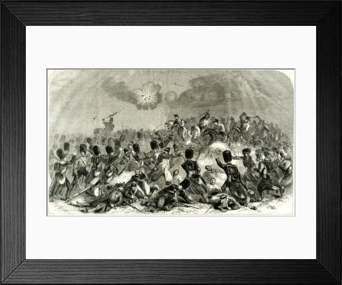 Framed Print : Battle of Inkerman, Crimean War Framed Print : Battle of Inkerman, Crimean War