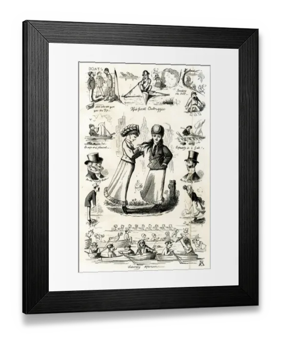 Framed Print : Boating Life at Putney Framed Print : Boating Life at Putney