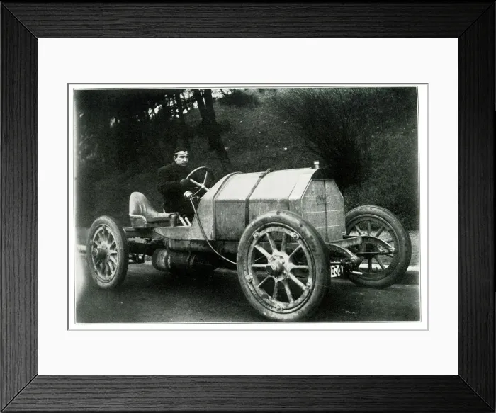Framed Print : Bob Burnam in Ohio Racer Framed Print : Bob Burnam in Ohio Racer