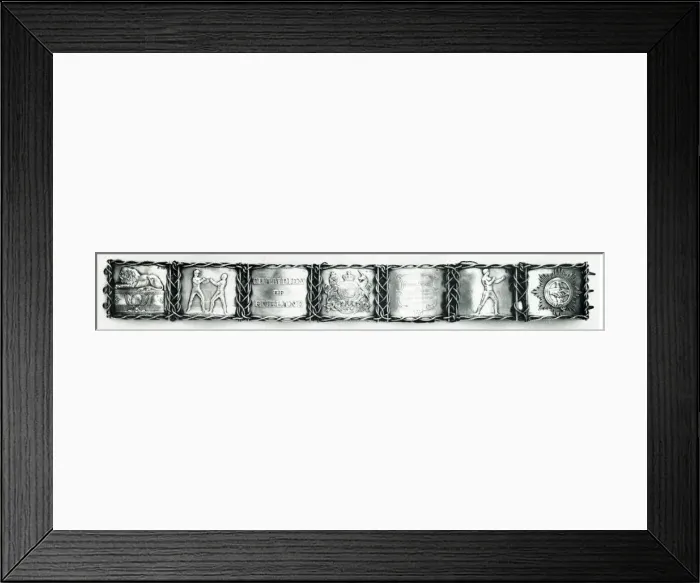 Framed Print : Boxing - American Championship Belt Framed Print : Boxing - American Championship Belt