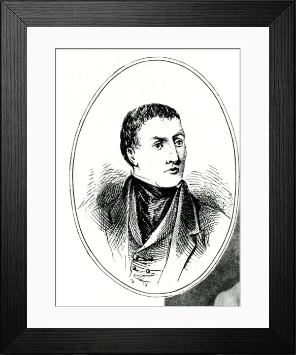 Framed Print : William Thompson (Bendigo), boxer Framed Print : William Thompson (Bendigo), boxer