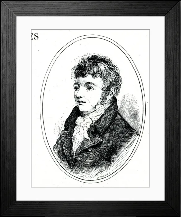 Framed Print : John Gully, English prize-fighting boxer Framed Print : John Gully, English prize-fighting boxer