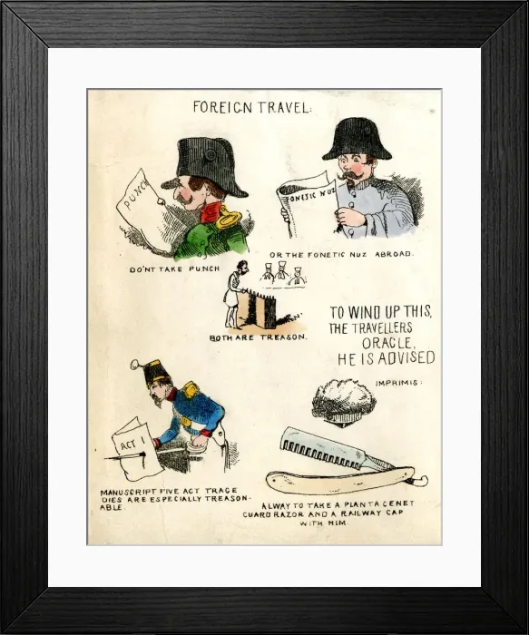 Framed Print : Cartoons, Hail, Rain, Steam and Speed by an Old Stoker Framed Print : Cartoons, Hail, Rain, Steam and Speed by an Old Stoker