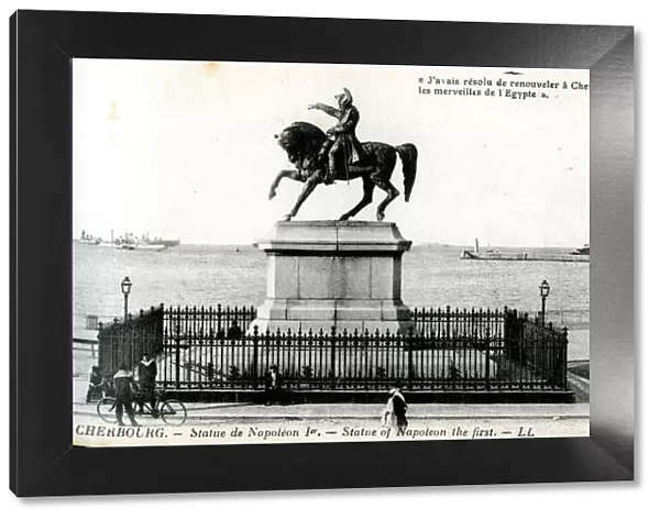 Statue of Napoleon I, Cherbourg, France