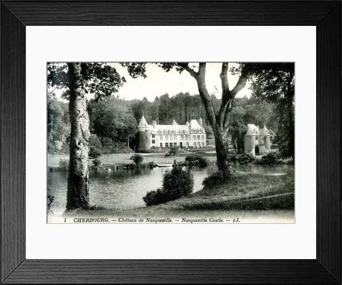 Framed Print : Nacqueville Castle, Cherbourg, France Framed Print : Nacqueville Castle, Cherbourg, France