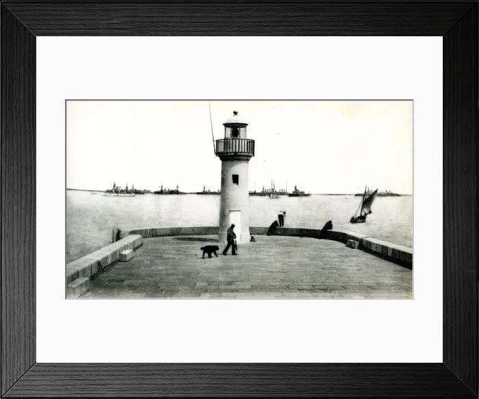 Framed Print : Lighthouse, Cherbourg, France Framed Print : Lighthouse, Cherbourg, France