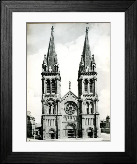 Framed Print : Our Lady of Vows Church, Cherbourg, France Framed Print : Our Lady of Vows Church, Cherbourg, France