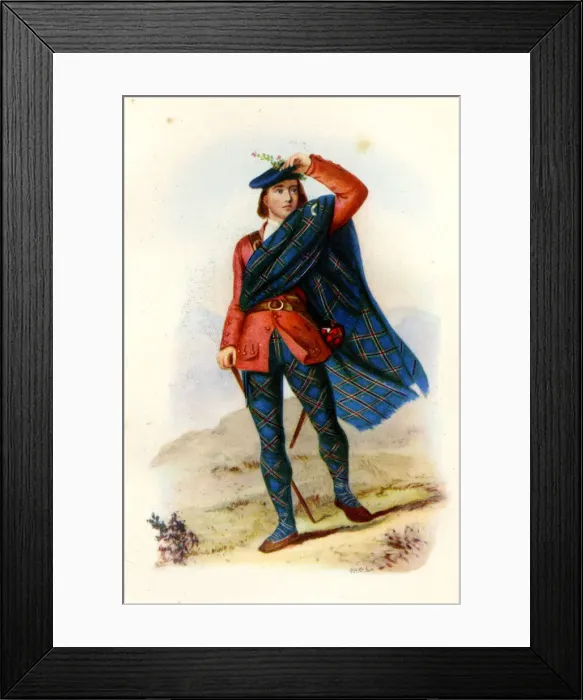 Framed Print : Colquhoun tartan Framed Print : Colquhoun tartan
