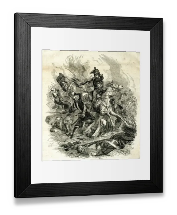 Framed Print : Earl of Cardigan leading Light Cavalry at Balaclava Framed Print : Earl of Cardigan leading Light Cavalry at Balaclava