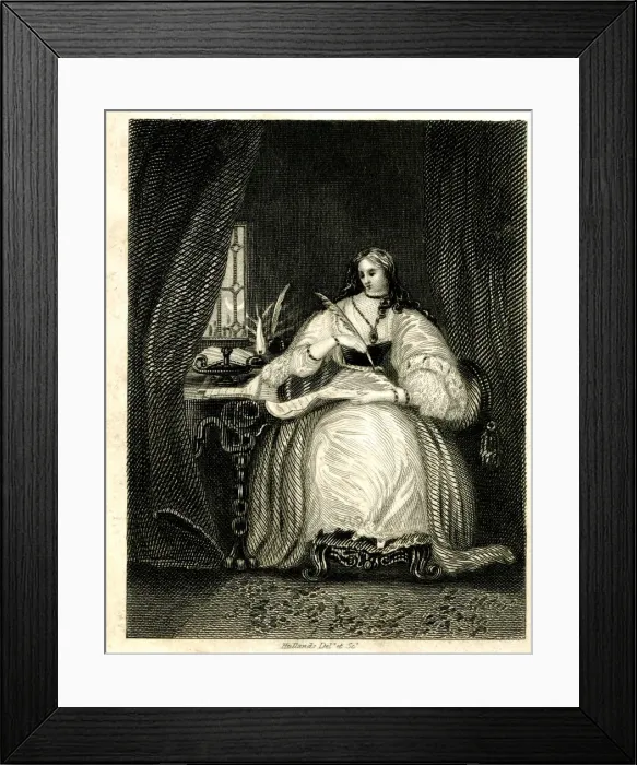 Framed Print : The Authoress Framed Print : The Authoress