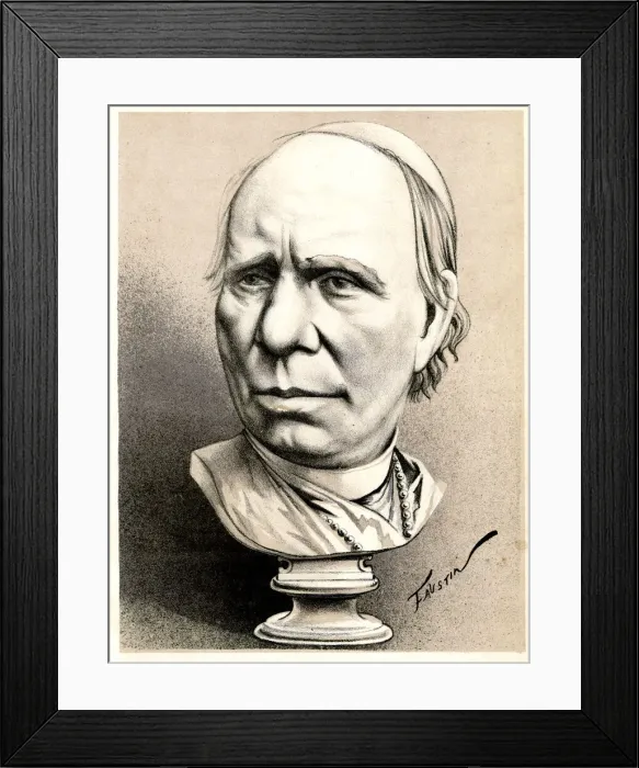 Framed Print : Busts of the Period - His Eminence Cardinal Cullen Framed Print : Busts of the Period - His Eminence Cardinal Cullen