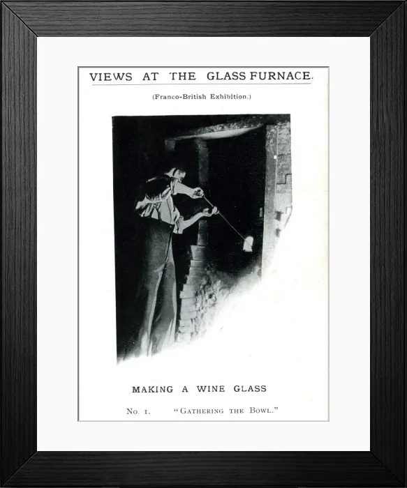 Framed Print : Franco-British Exhibition 1908 - Webb Glass Framed Print : Franco-British Exhibition 1908 - Webb Glass