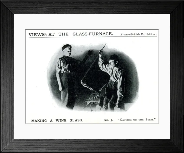 Framed Print : Franco-British Exhibition 1908 - Webb Glass Framed Print : Franco-British Exhibition 1908 - Webb Glass