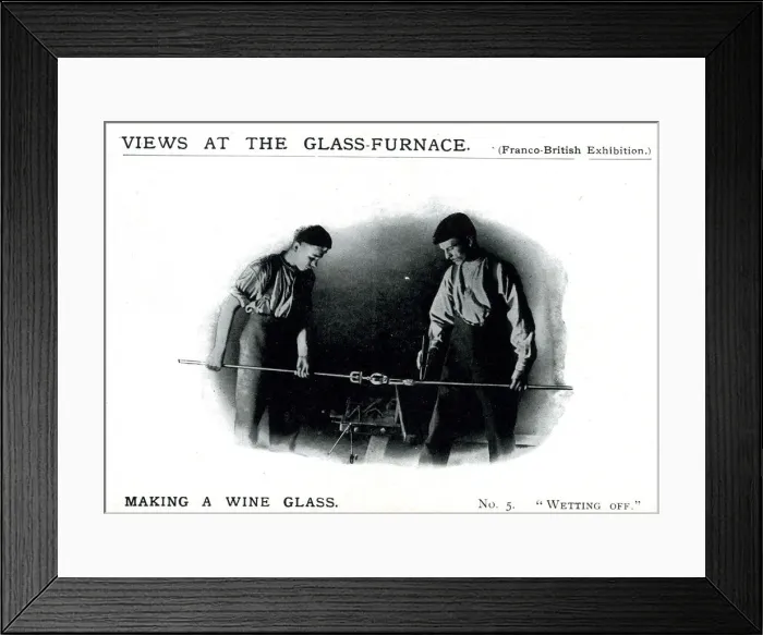 Framed Print : Franco-British Exhibition 1908 - Webb Glass Framed Print : Franco-British Exhibition 1908 - Webb Glass