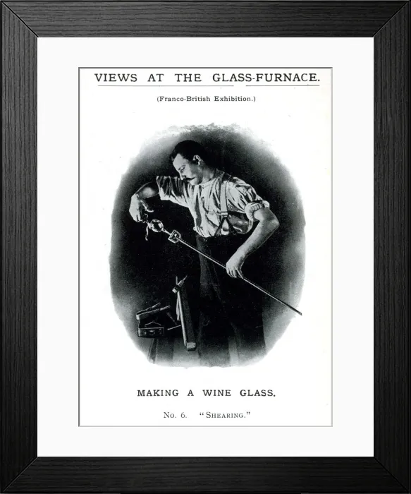 Framed Print : Franco-British Exhibition 1908 - Webb Glass Framed Print : Franco-British Exhibition 1908 - Webb Glass