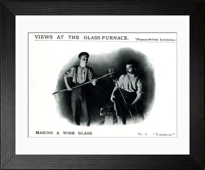 Framed Print : Franco-British Exhibition 1908 - Webb Glass Framed Print : Franco-British Exhibition 1908 - Webb Glass