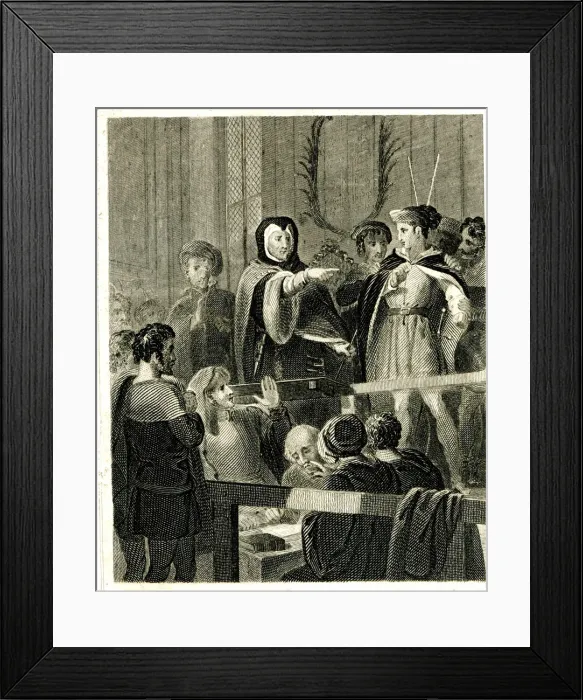 Framed Print : Henry, Prince of Wales committed to prison Framed Print : Henry, Prince of Wales committed to prison