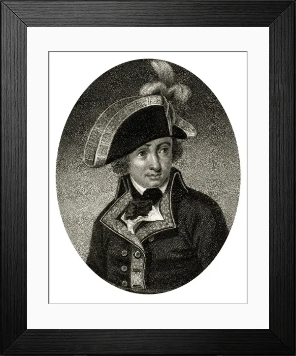 Framed Print : Jean-Charles Pichegru, French General Framed Print : Jean-Charles Pichegru, French General