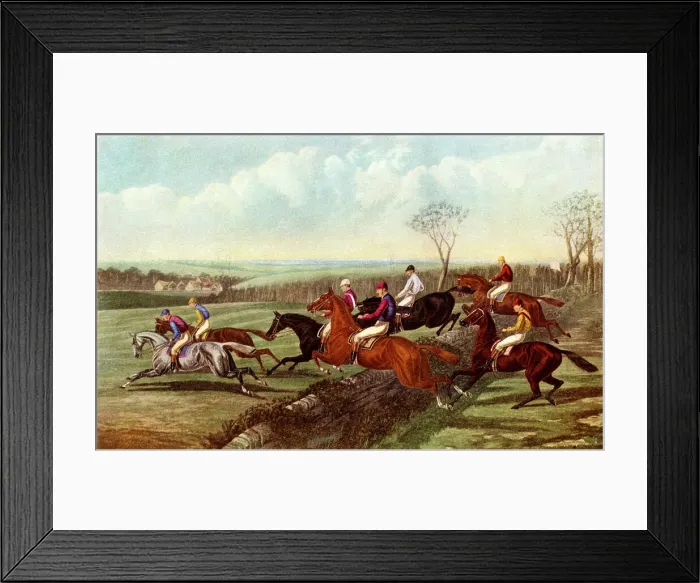 Framed Print : Liverpool Grand National Steeplechase Framed Print : Liverpool Grand National Steeplechase