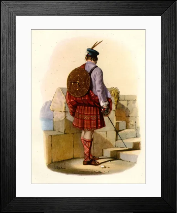 Framed Print : MacGillivray tartan Framed Print : MacGillivray tartan