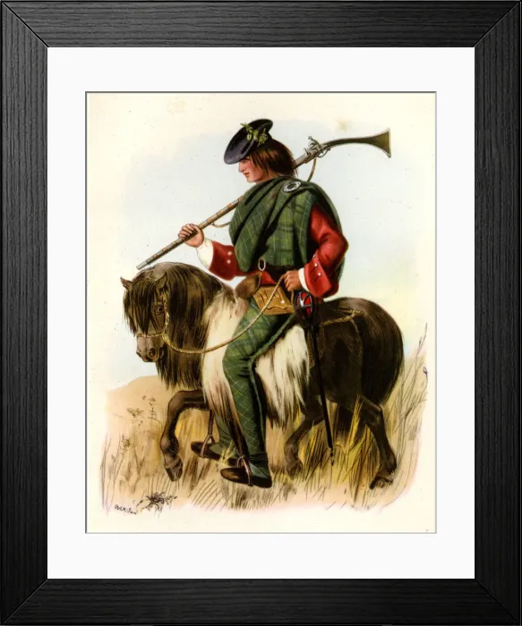 Framed Print : Macneil tartan Framed Print : Macneil tartan