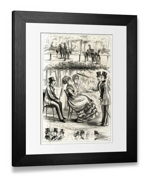 Framed Print : May in Hyde Park, London Framed Print : May in Hyde Park, London