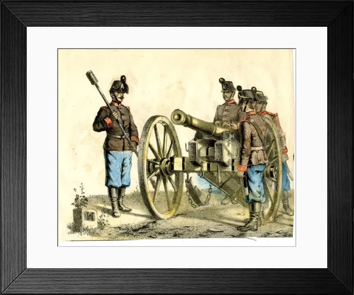 Framed Print : Military artillery Framed Print : Military artillery