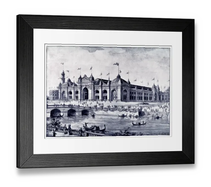 Framed Print : Mines and Mining Building, Worlds Fair Exhibition, Chicago Framed Print : Mines and Mining Building, Worlds Fair Exhibition, Chicago