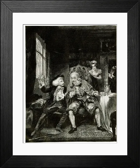 Framed Print : Orger, Cubitt, Mundane and Knight in Lock and Key Framed Print : Orger, Cubitt, Mundane and Knight in Lock and Key