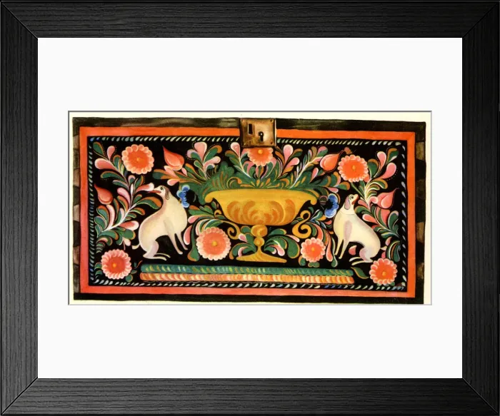Framed Print : Mexican-style chest made near Toas, New Mexico Framed Print : Mexican-style chest made near Toas, New Mexico