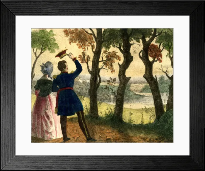 Framed Print : Queen Victoria and Prince Albert near Windsor Castle Framed Print : Queen Victoria and Prince Albert near Windsor Castle