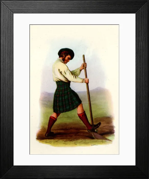 Framed Print : Rose tartan Framed Print : Rose tartan