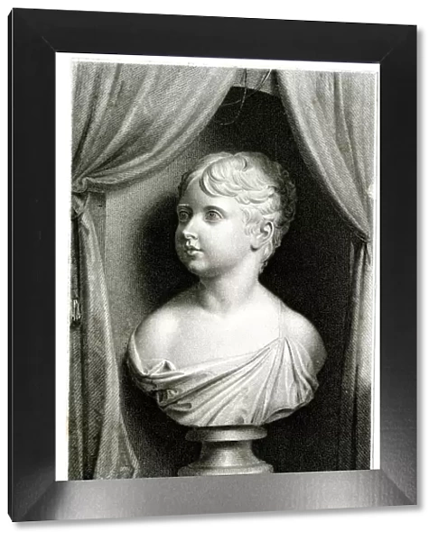 Sculpture of Princess Victoria, later Queen Victoria
