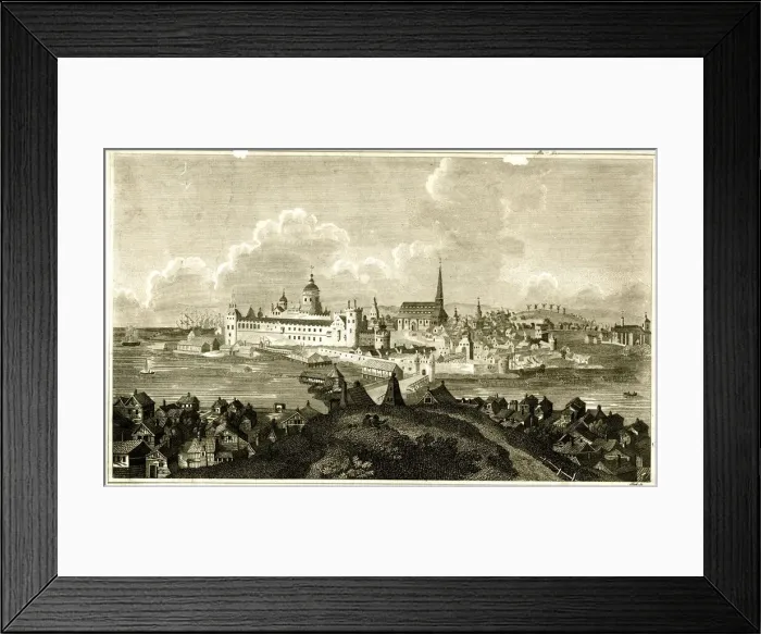 Framed Print : General view of Stockholm, Sweden Framed Print : General view of Stockholm, Sweden