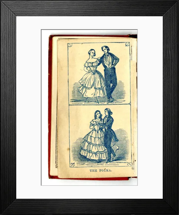 Framed Print : Almacks Petite Ball-Room Manual and Polka Guide Framed Print : Almacks Petite Ball-Room Manual and Polka Guide