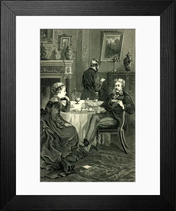 Framed Print : The Pink Note, notice of termination of employment Framed Print : The Pink Note, notice of termination of employment