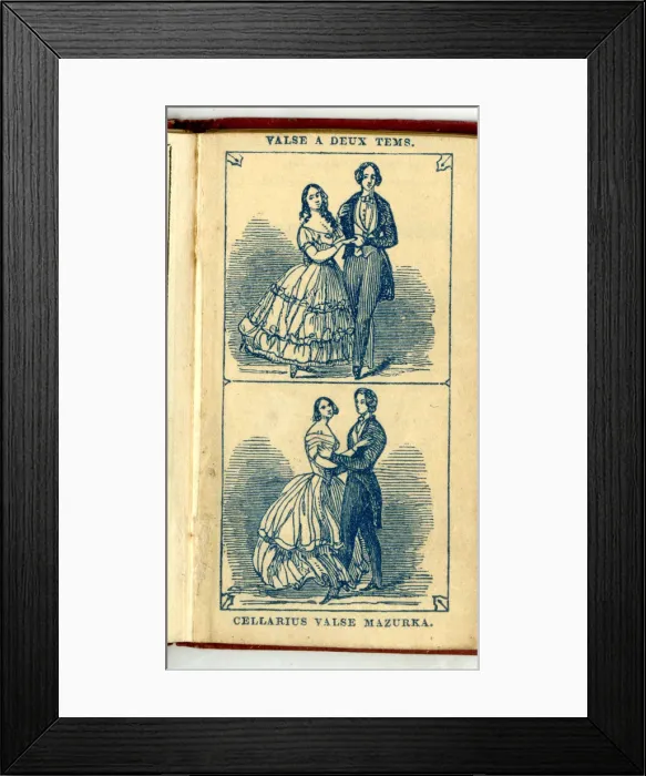Framed Print : Almacks Petite Ball-Room Manual and Polka Guide Framed Print : Almacks Petite Ball-Room Manual and Polka Guide