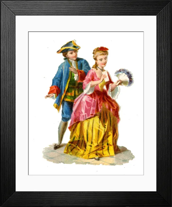 Framed Print : Victorian scrap, the love letter Framed Print : Victorian scrap, the love letter