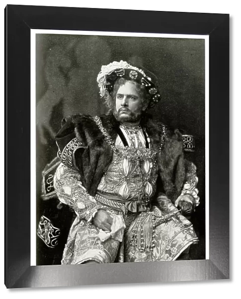William Terriss as King Henry VIII